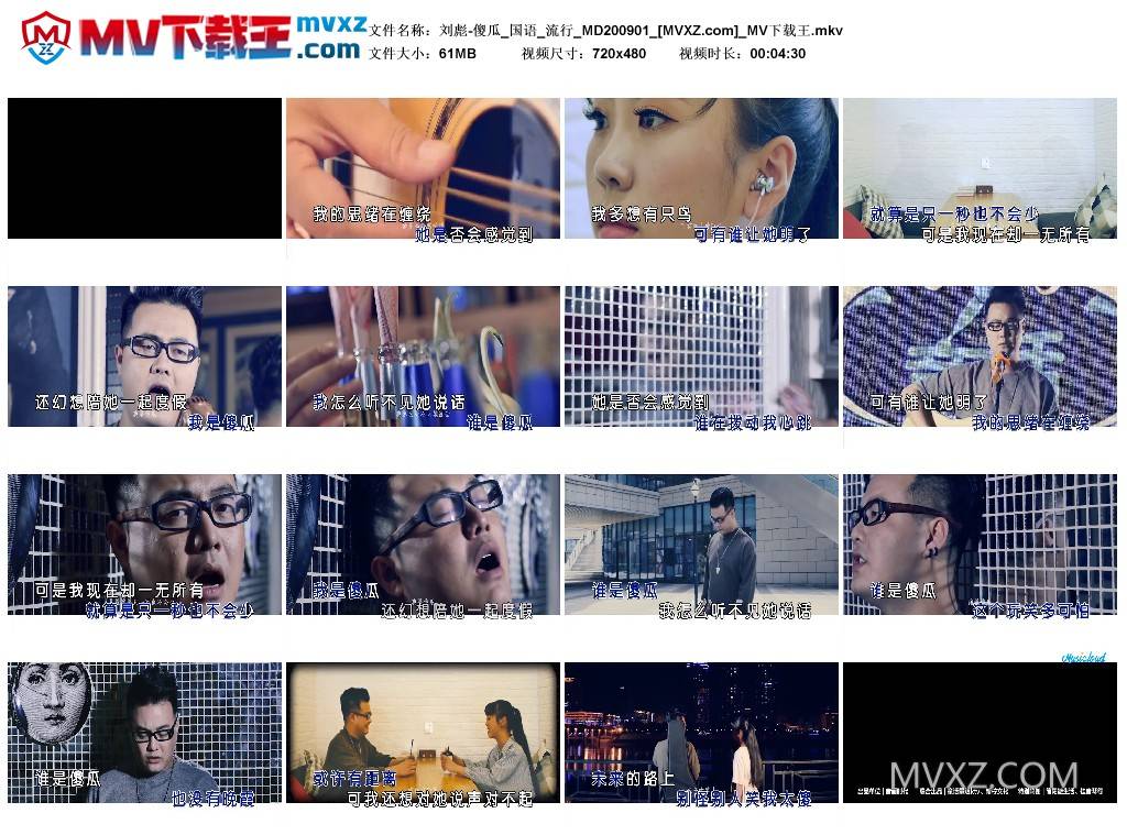 刘彪-傻瓜_国语_流行_MD200901